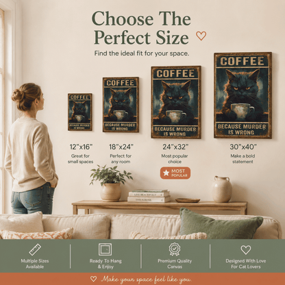SweetCanvas - Personalized Cat Coffee Lover Gift